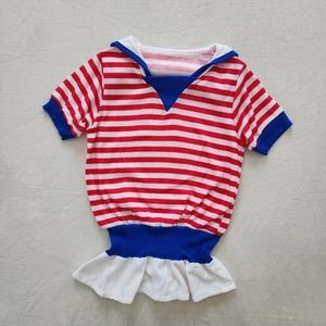 Vintage Striped Nautical Shirt 5t/6